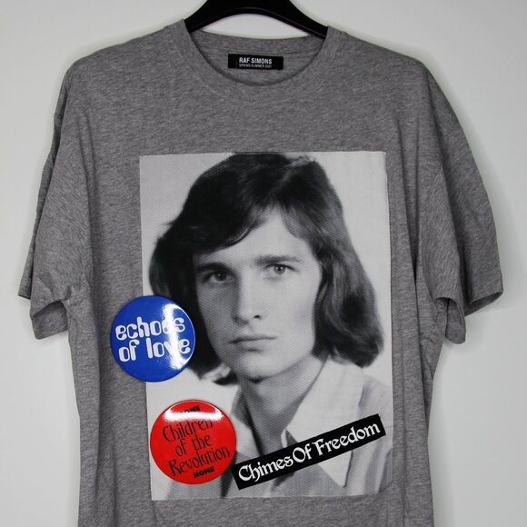BNWT SS21 RAF SIMONS CHIMES OF FREEDOM TSHIRT S - Picture 2 of 12